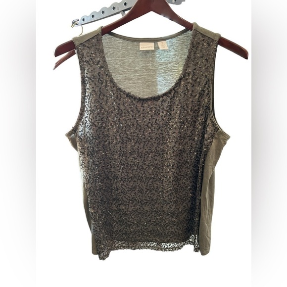 Chicos‎ size 2 chicos tank top - Picture 2 of 9